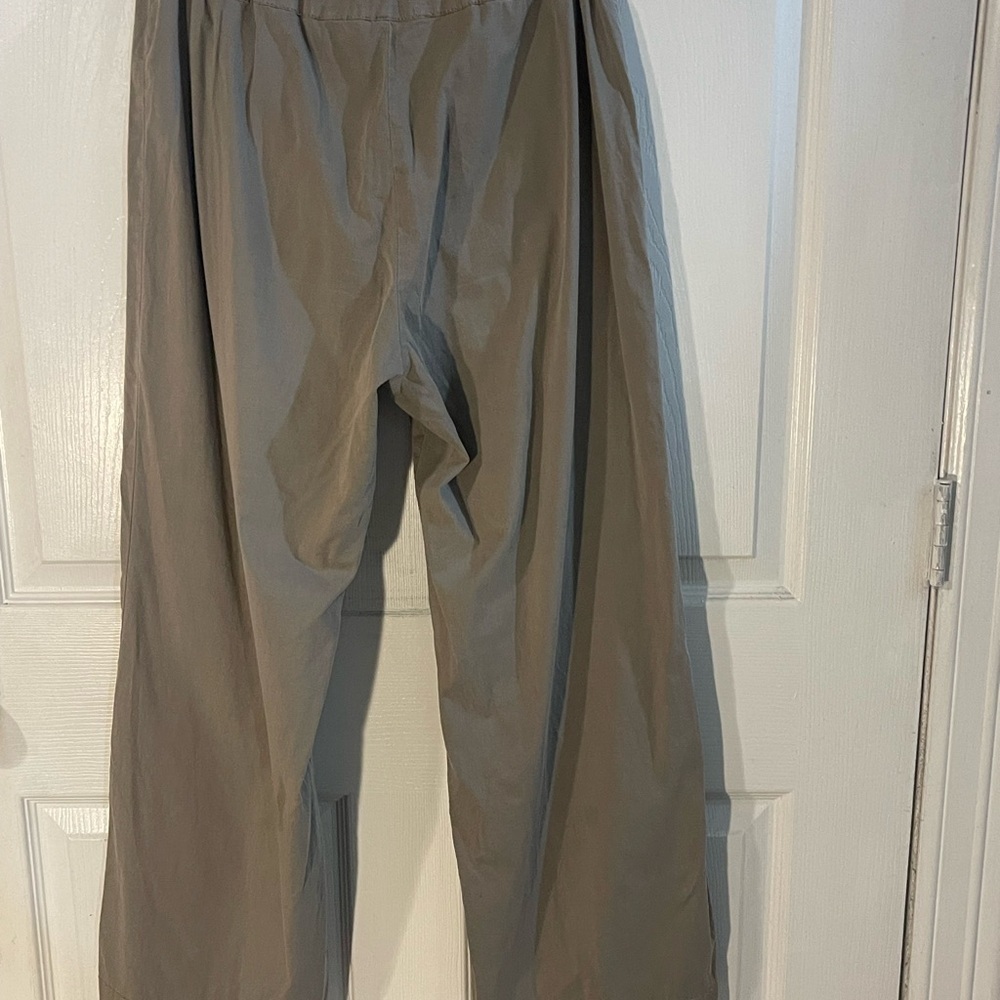 Soft Surroundings Taupe Drawstring Pants - Picture 5 of 9